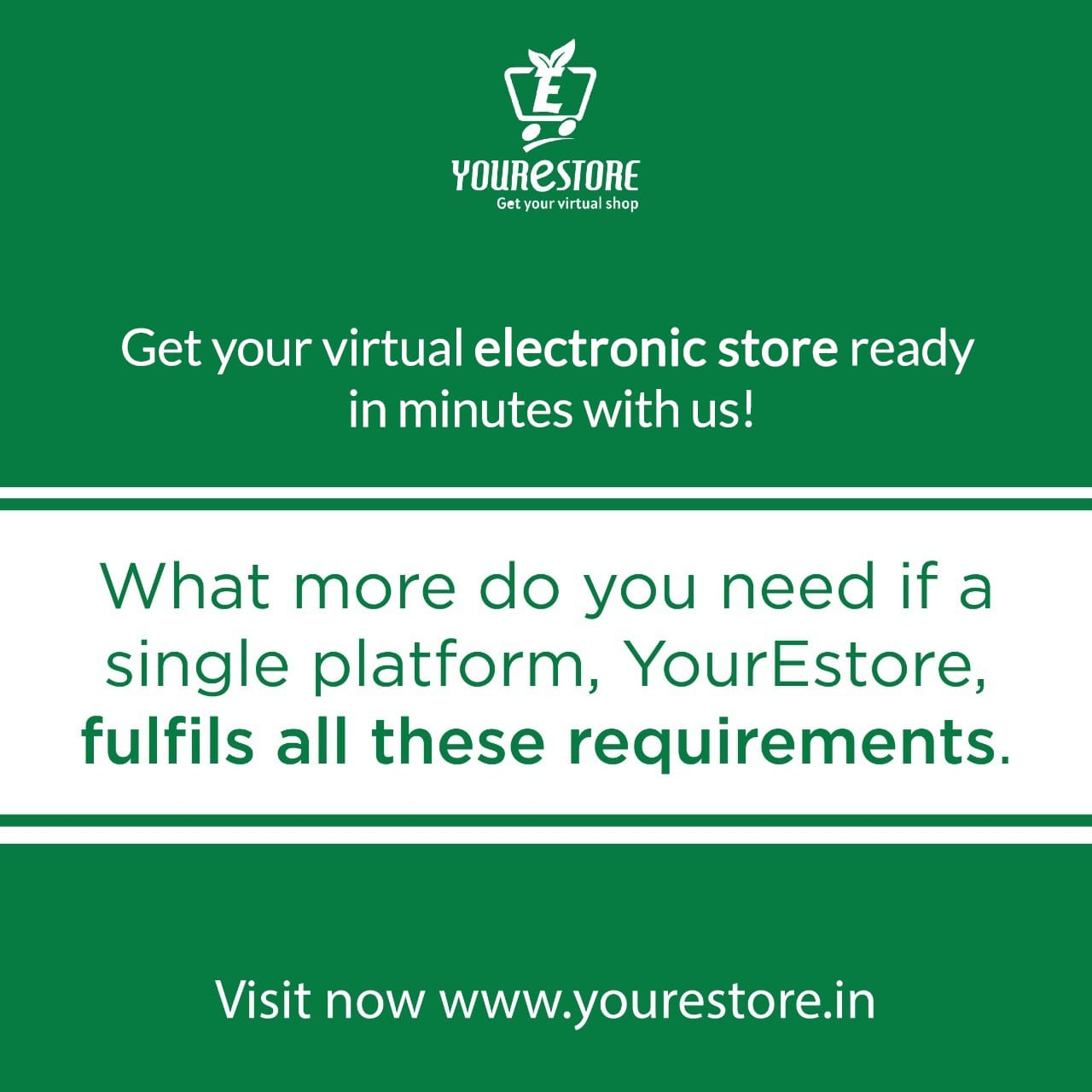 Adaptation of E-store to current trends