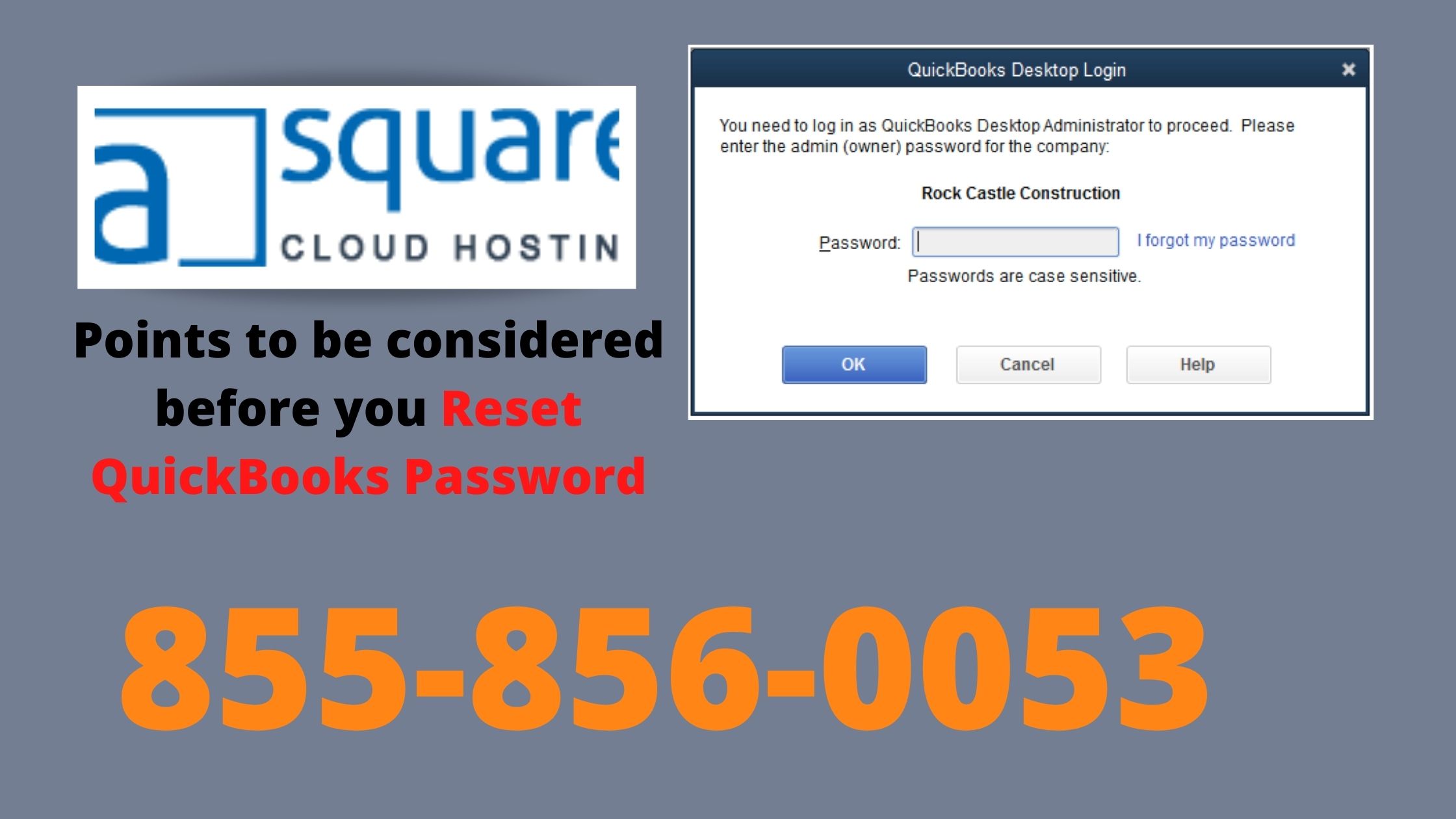 Points To Be Considered Before You Reset QuickBooks Password