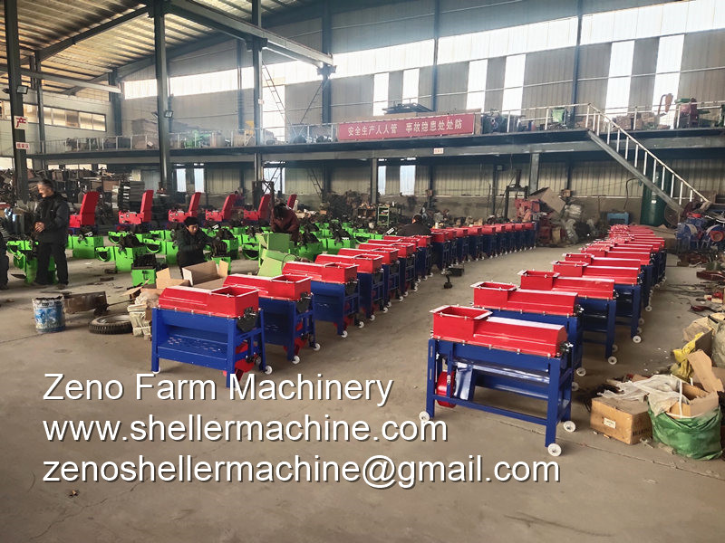 Development of crop thresher machine