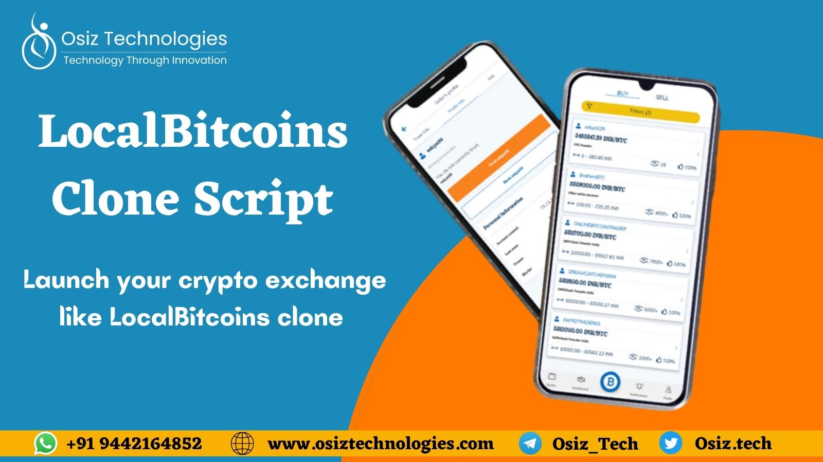 Localbitcoins clone script - To build a p2p bitcoins trading like LocalBitcoins.