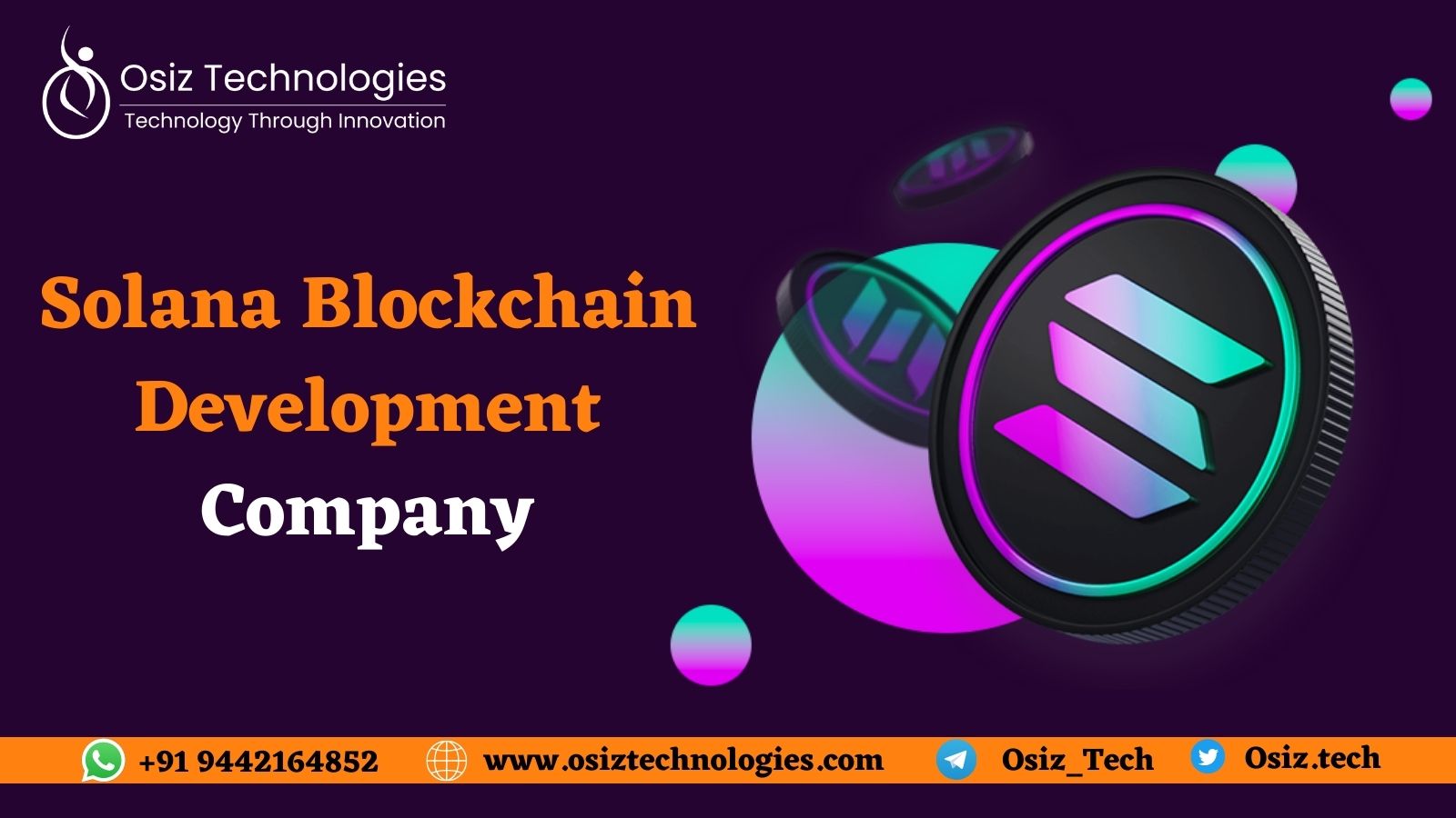 Solana Blockchain Development Services & Solutions - Osiz