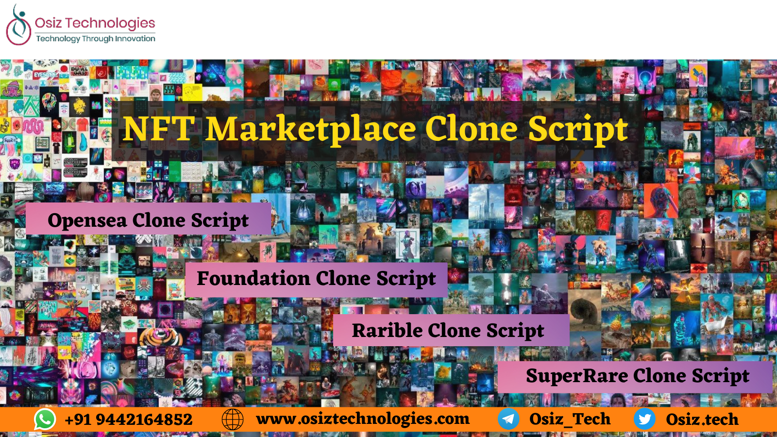 NFT Marketplace Clone Script | NFT Marketplace Clone 