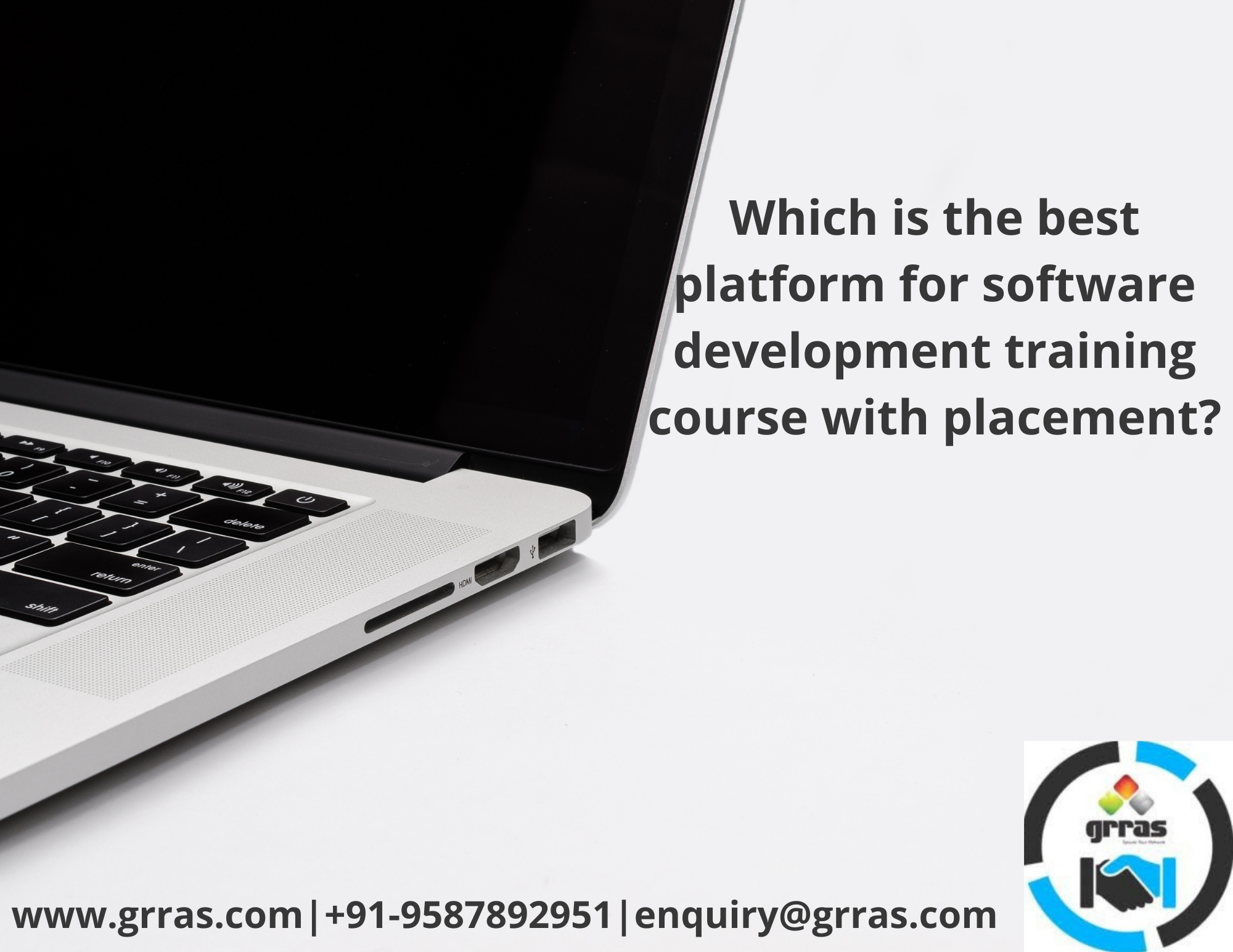 Which is the best platform for software development training course with placement?