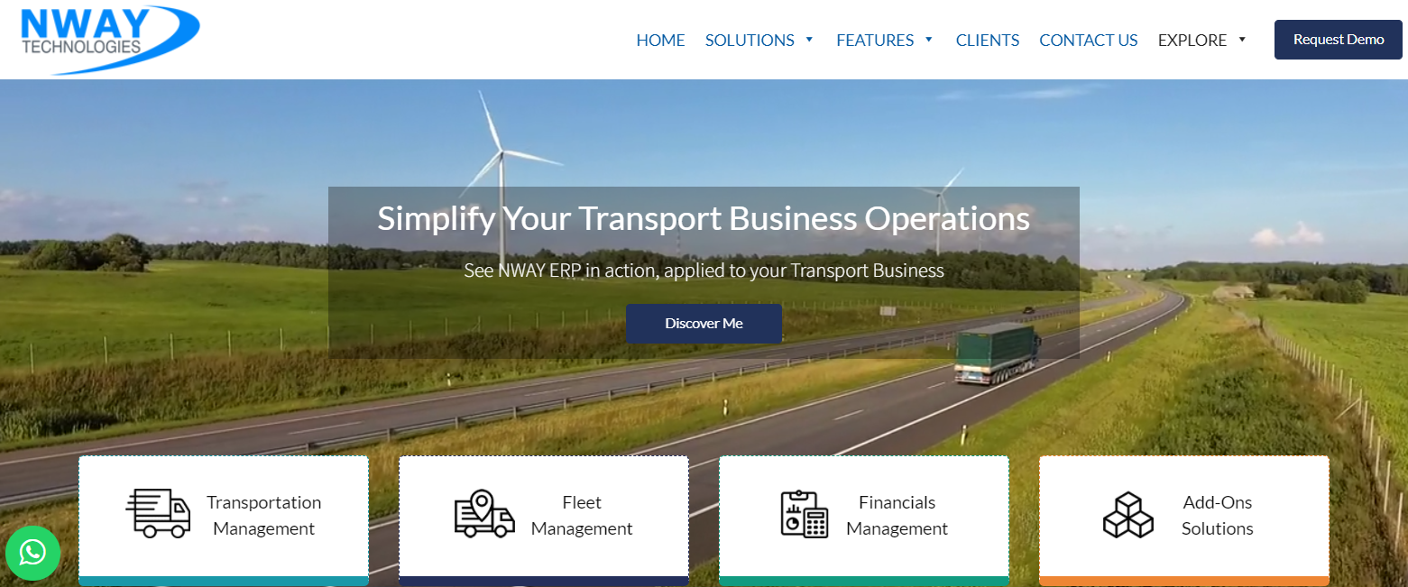 Transport ERP Software