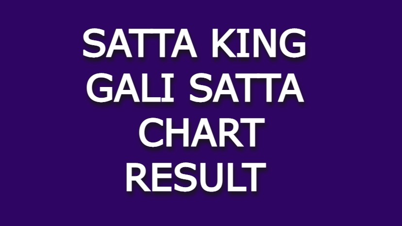Gali Satta King And Check Online Results