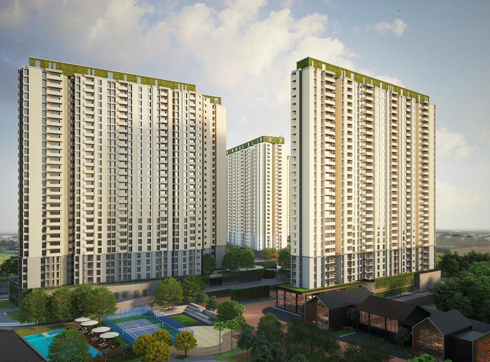 3 & 4 BHK Apartments in Whitefield
