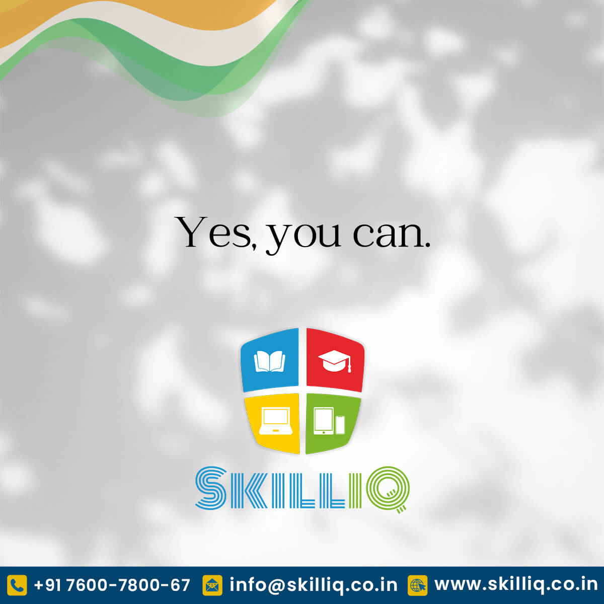 Yes, You Can