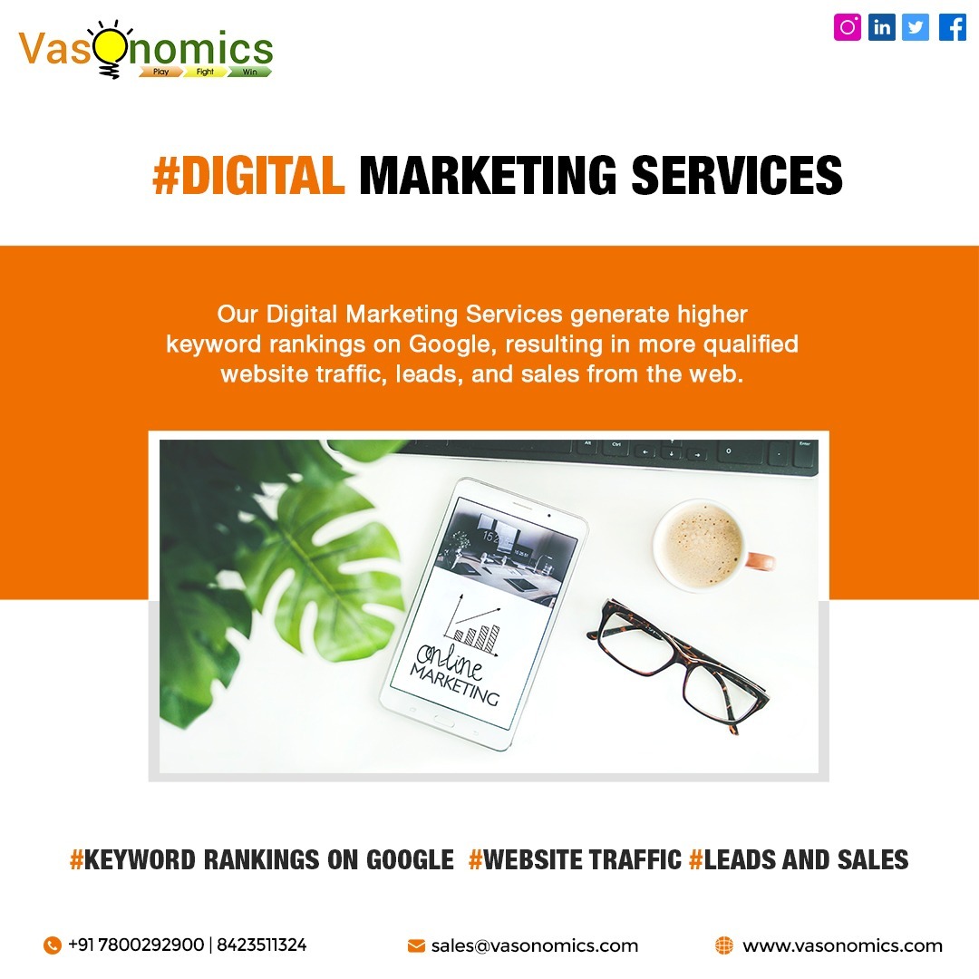 Best Digital Marketing Company in India – Vasonomics
