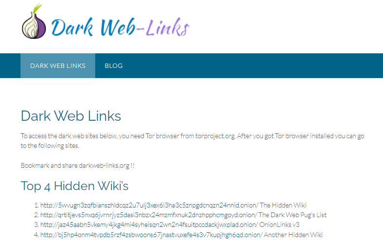 Dark Web Links - A Guide To The Dark Web