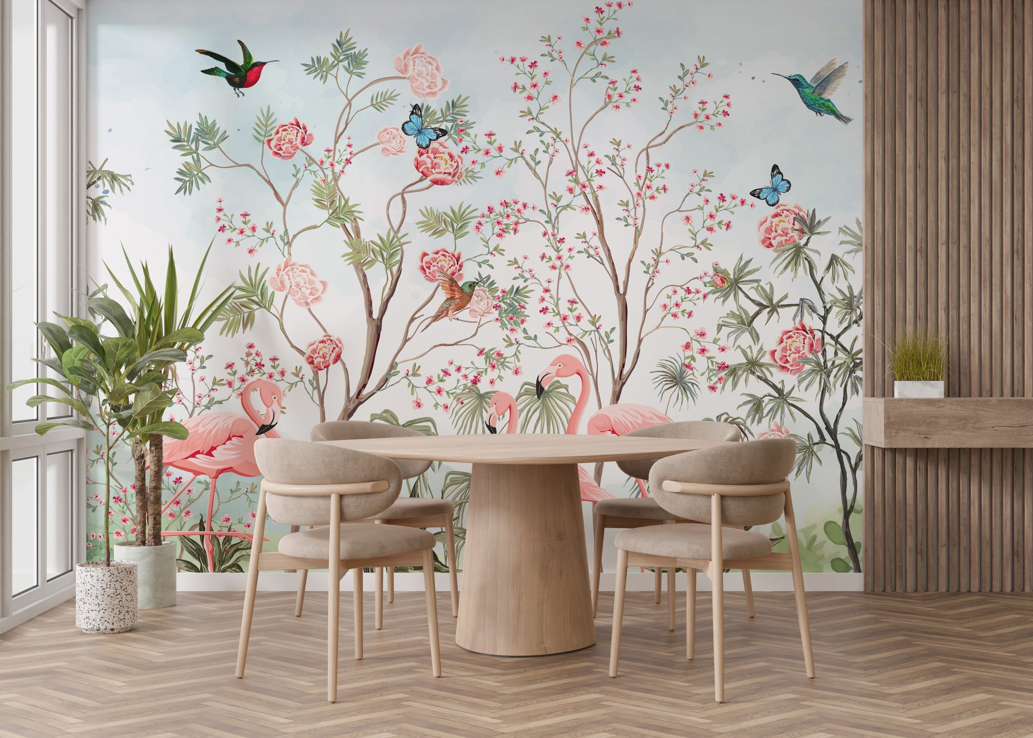Redefining Elegance with Modern Chinoiserie Wallpaper