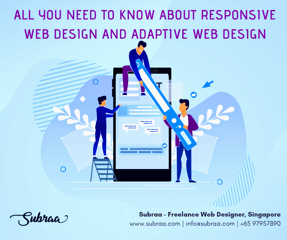 Responsive Website Design and Adaptive Website Design