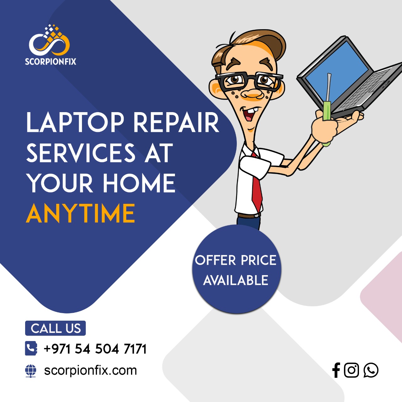 laptop fixing dubai