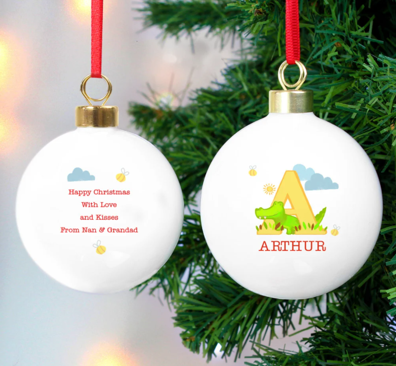 Personalised Baubles for Christmas
