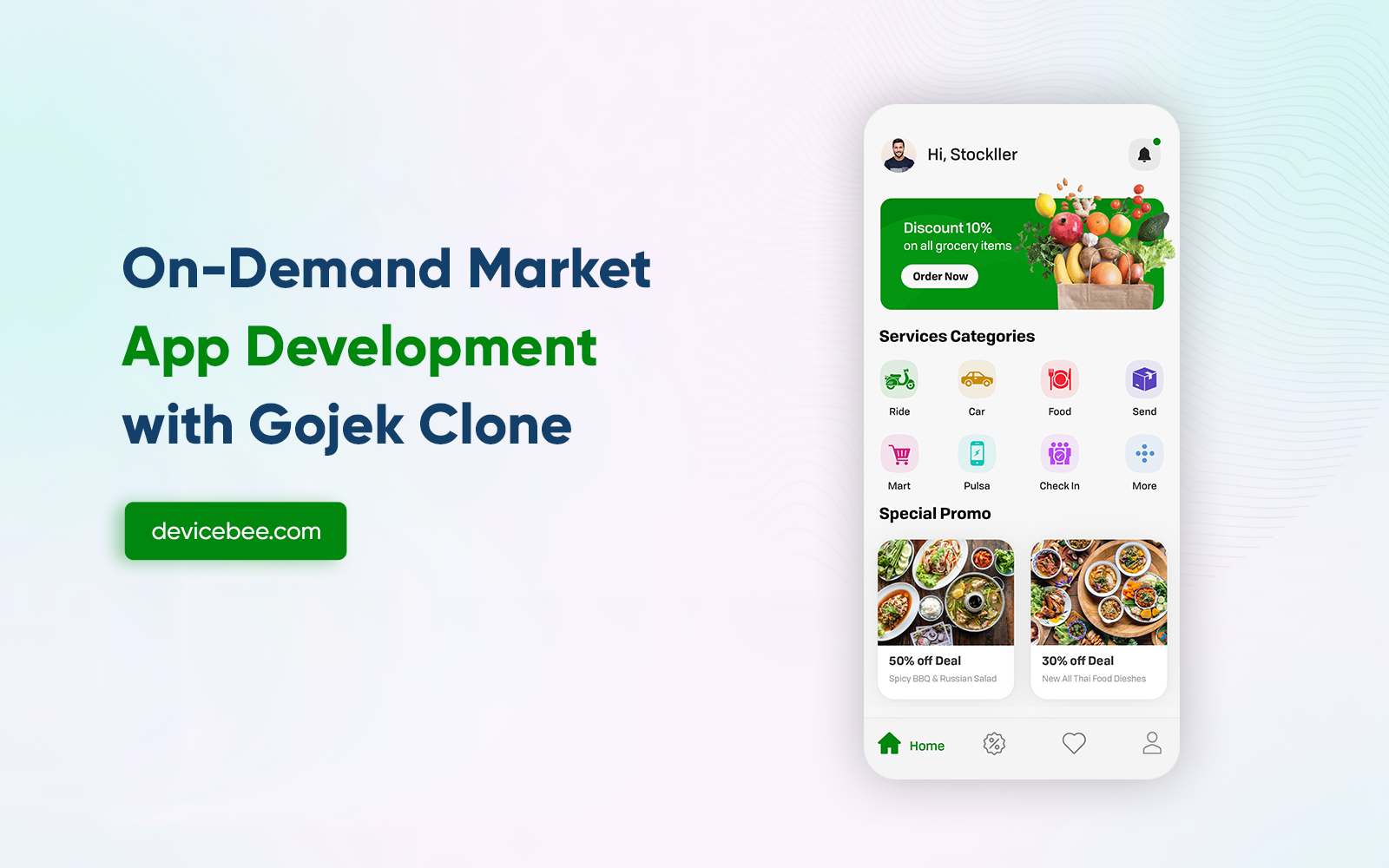On-Demand App Development Like GO-JEK