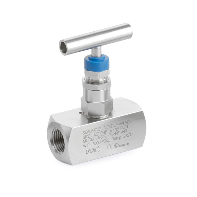 What type of valve is a needle valve?