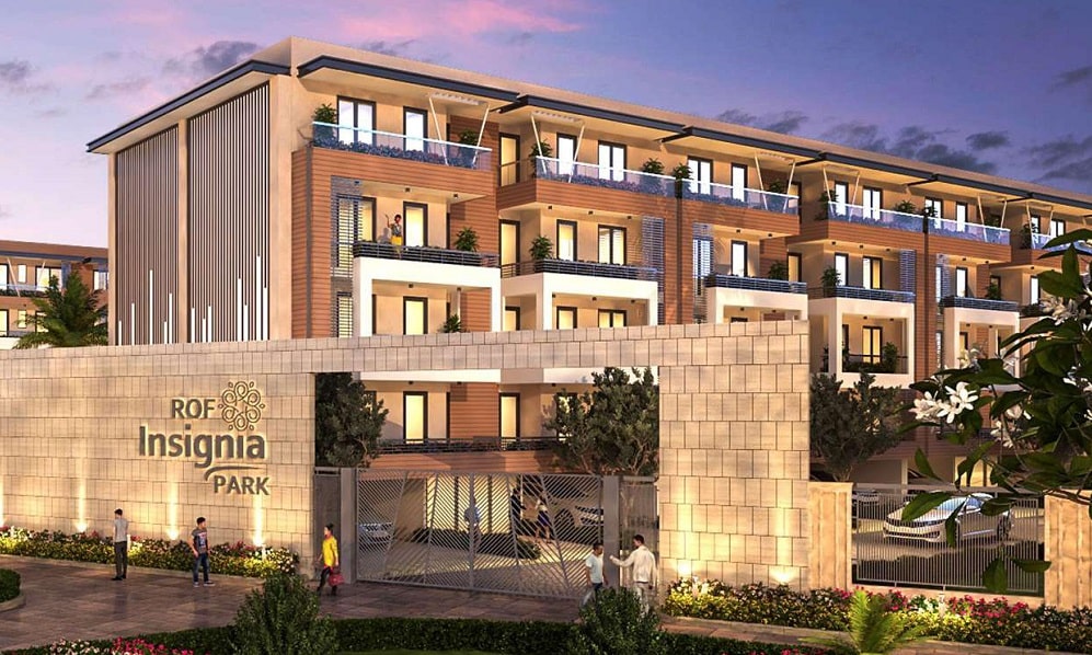 ROF insignia park sector 93 Gurgaon is the Best Builder Floors
