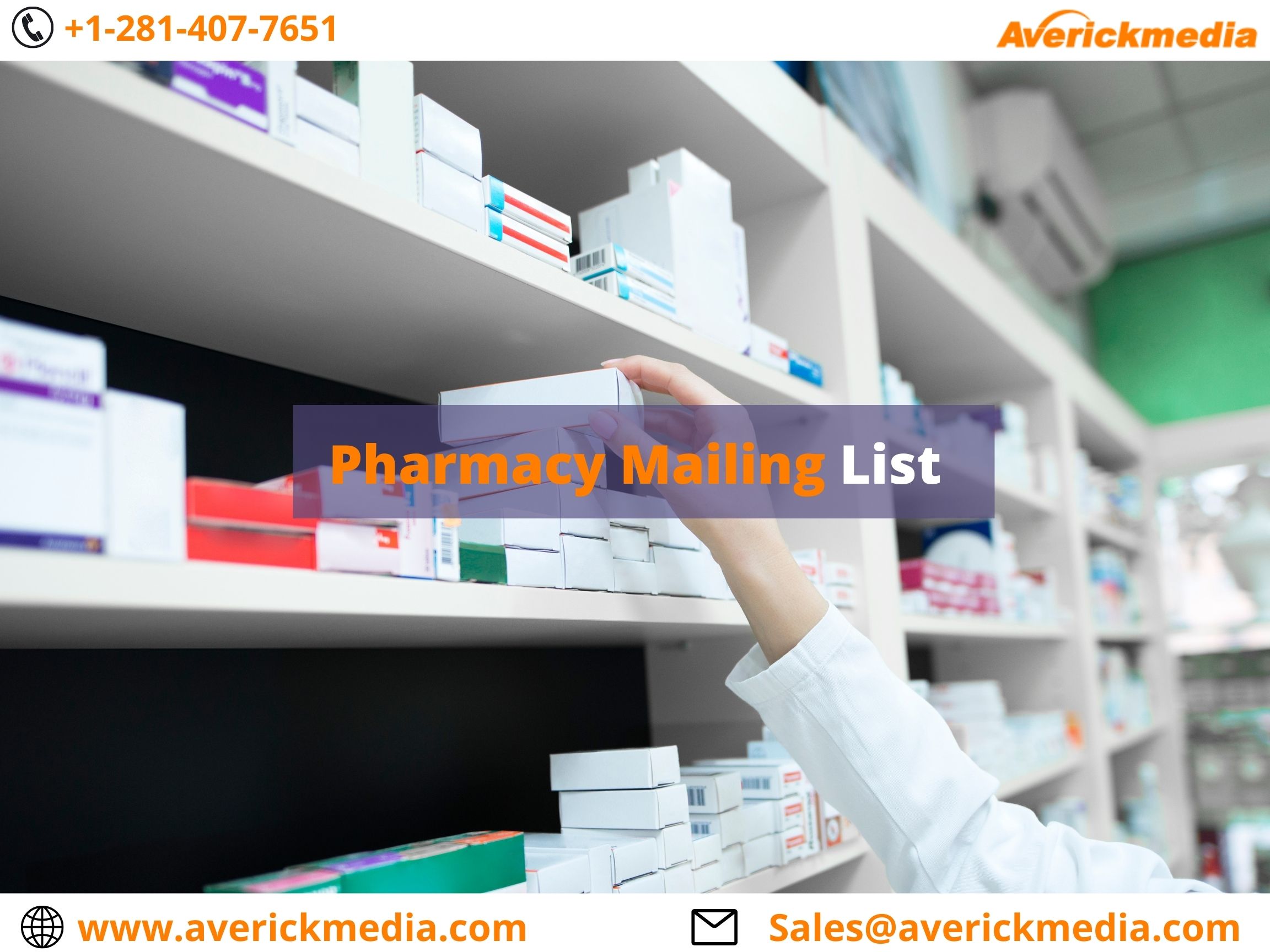 Get the Best Pharmacy Mailing List  From AverickMedia in US 