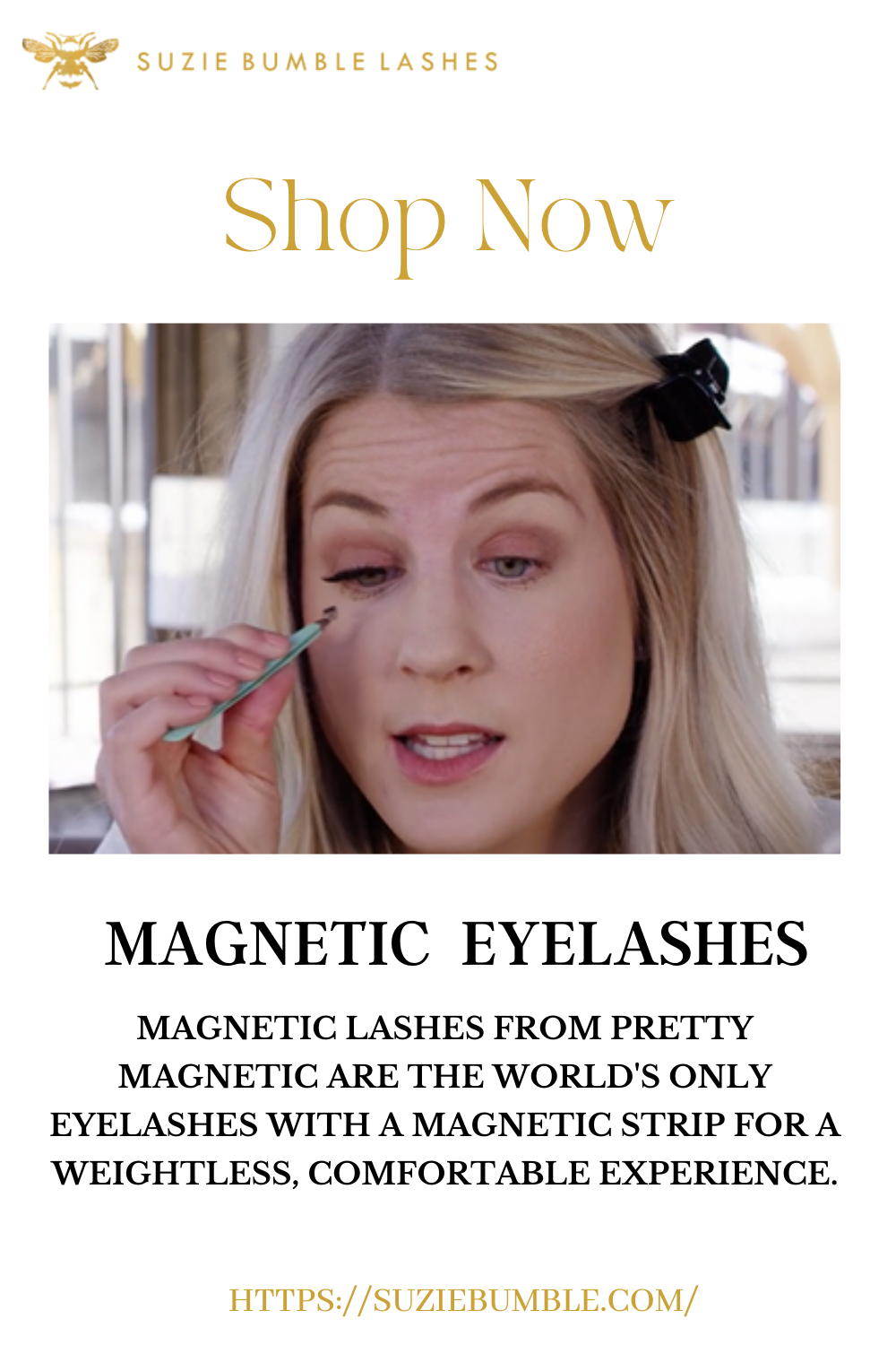 Purchase Magnetic Eyelashes | Suzie Bumble