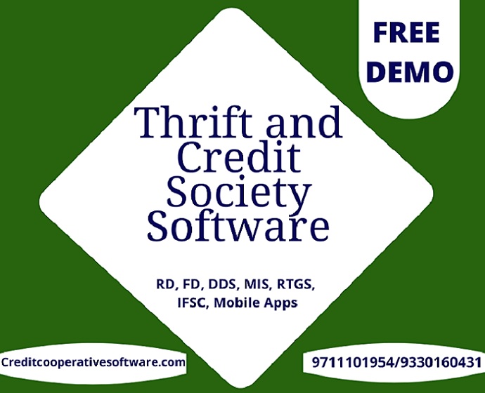 Thrift and Credit Cooperative Society Software at Best Price