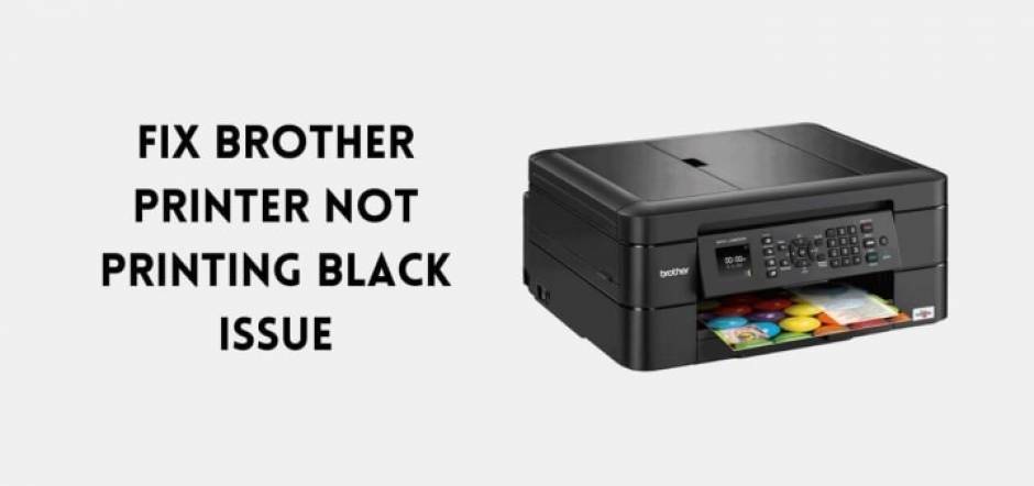 Fix Brother Printer Not Printing Black | +1-855-666-7789