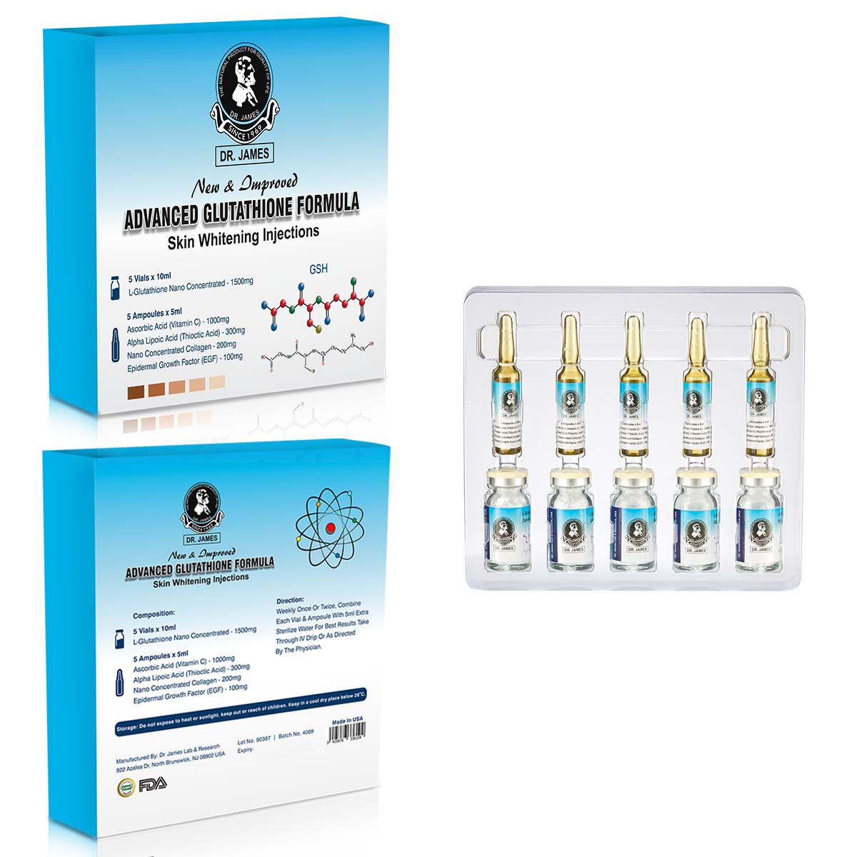 Dr James Glutathione Injection