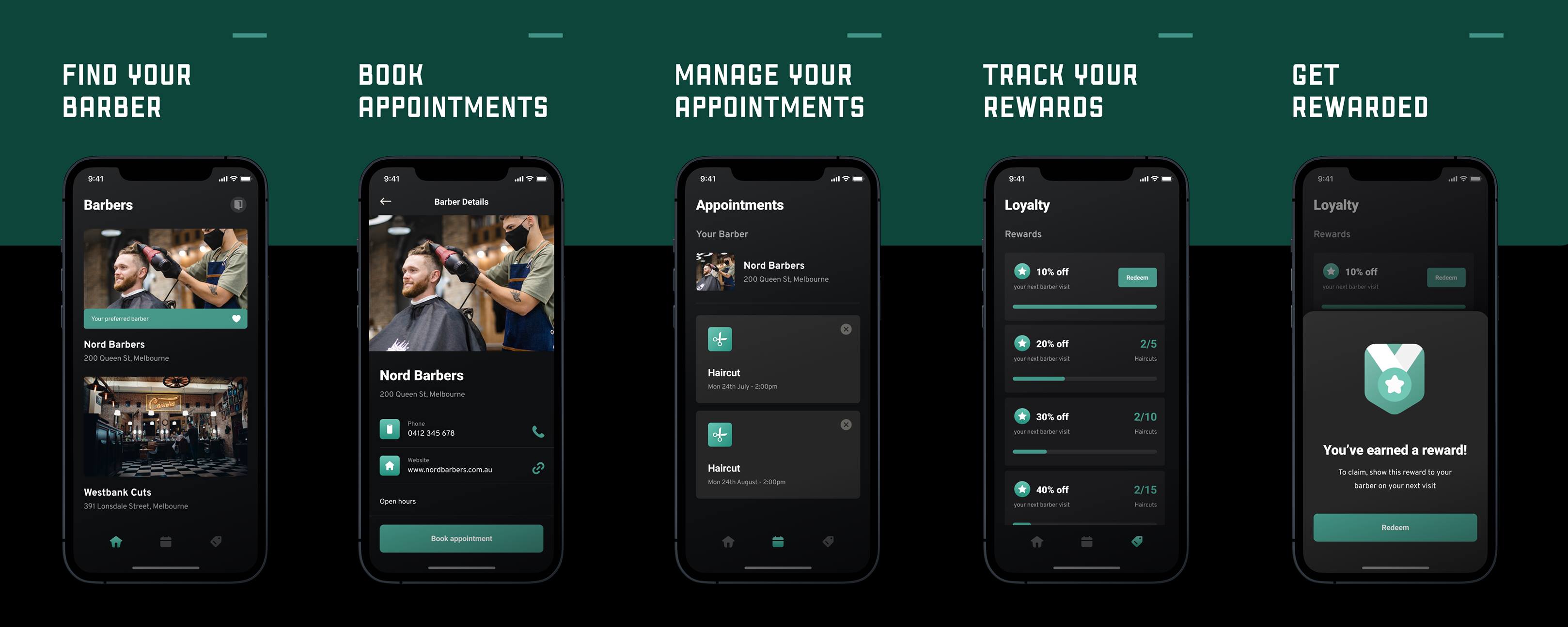 Easy Barbershop Booking Software