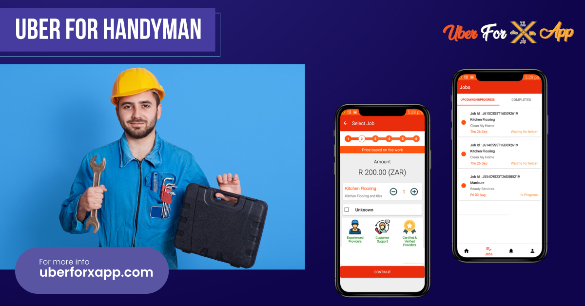Uber For Handyman App Development