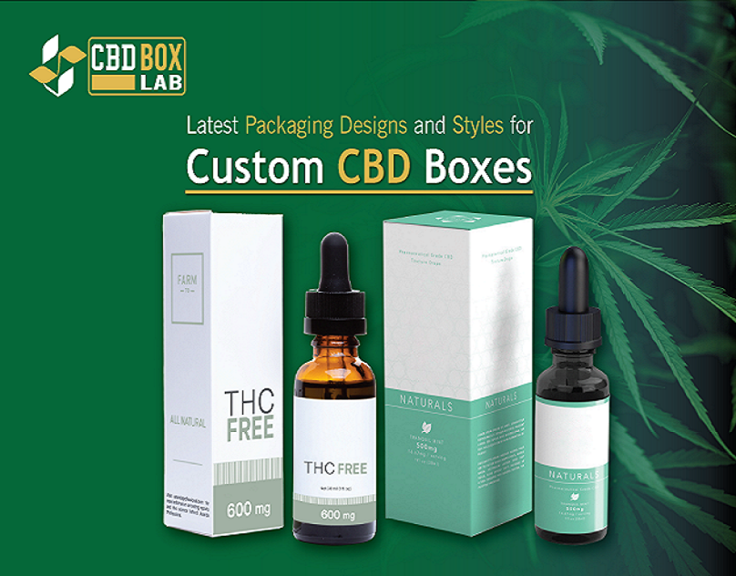 Latest Packaging Designs and Styles for Custom CBD Boxes