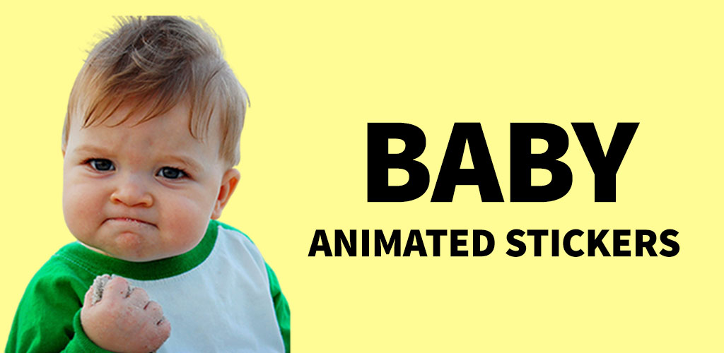 Animated Baby Stickers for WhatsApp