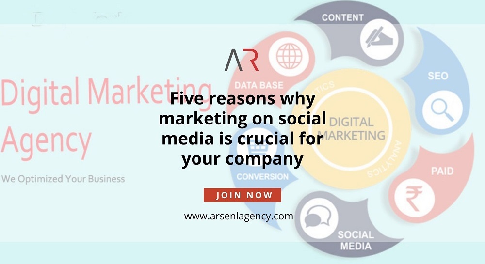Five reasons why marketing on social media is crucial for your company