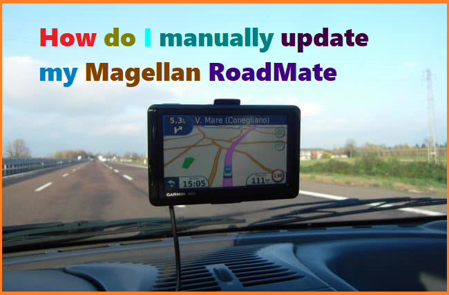 How do I manually update my Magellan RoadMate 1440