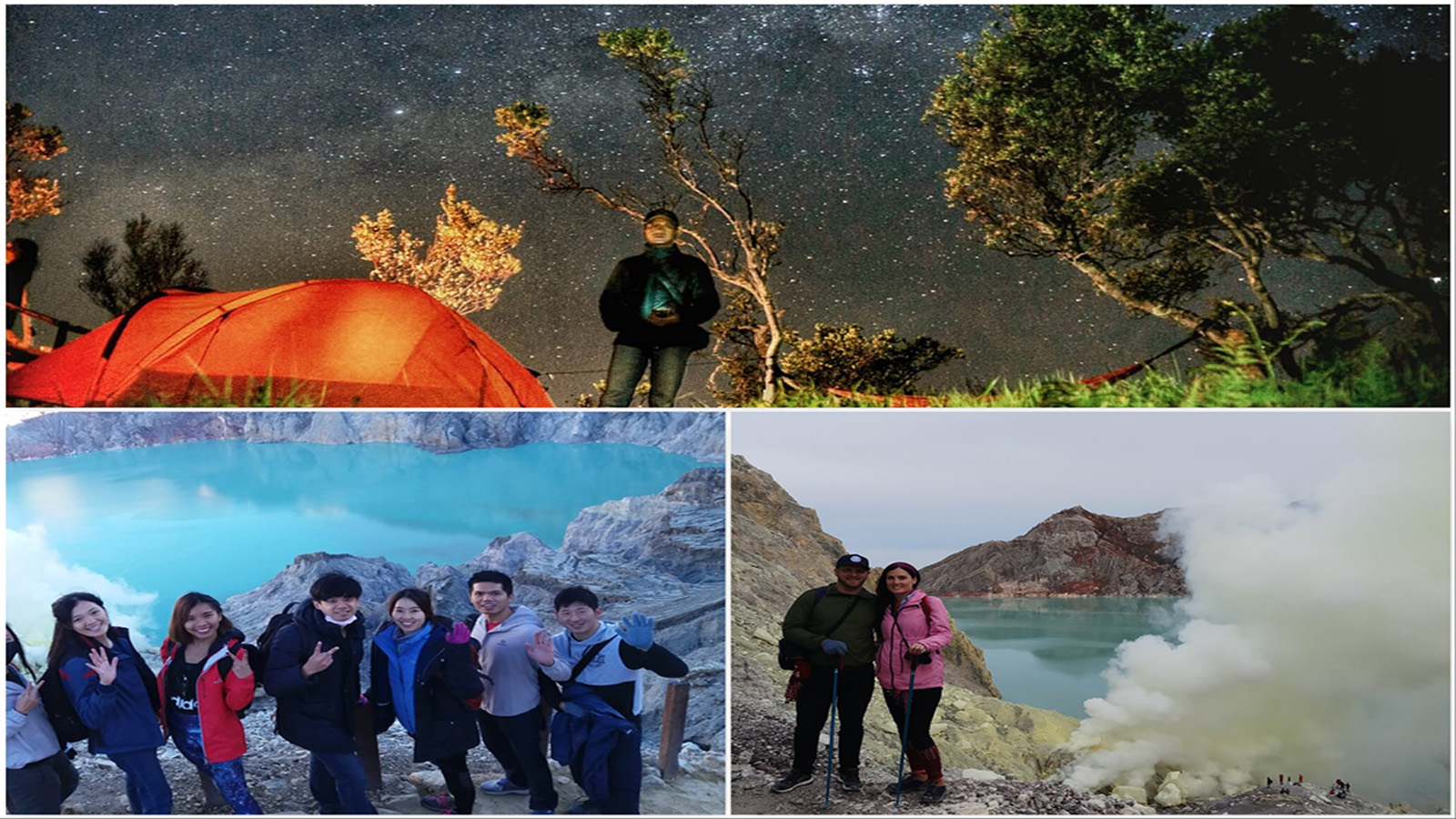Mount Bromo Milky Way, Ijen Crater tour 3 days 2 nights 