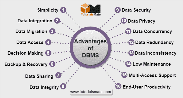 15 Advantages of DBMS