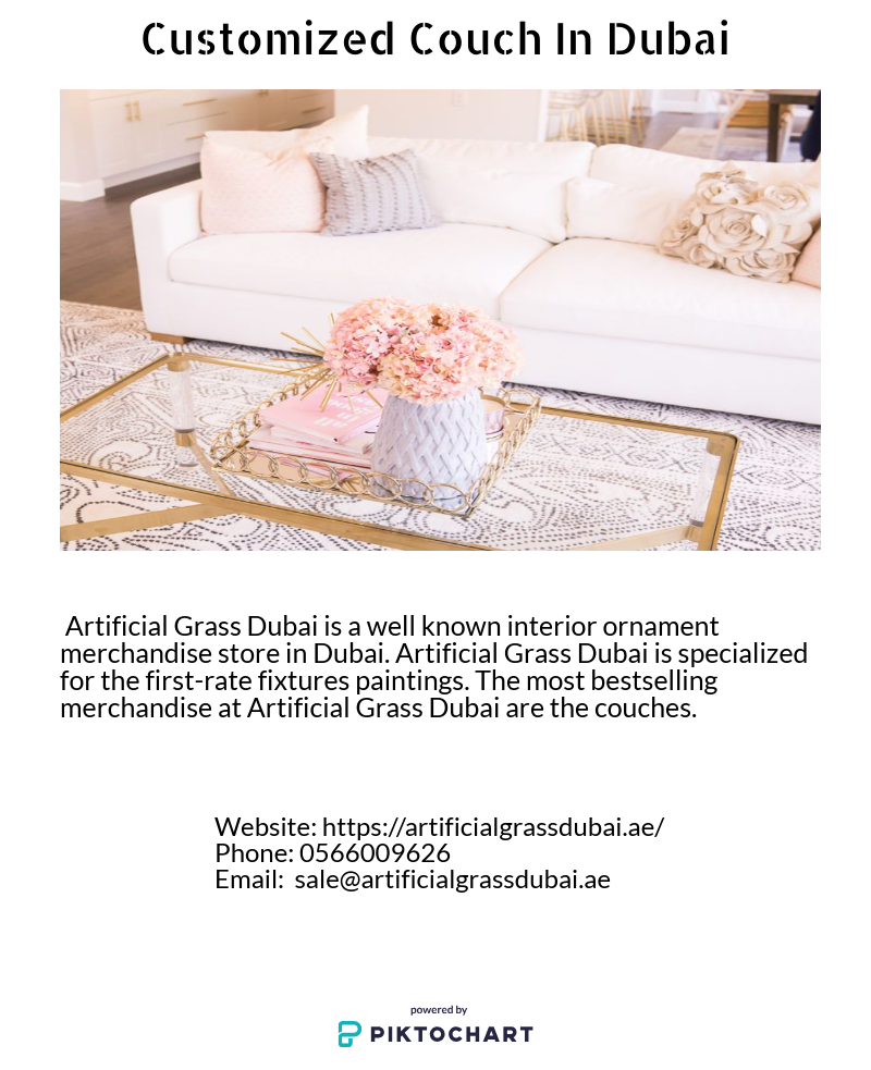 Customized Couch In Dubai