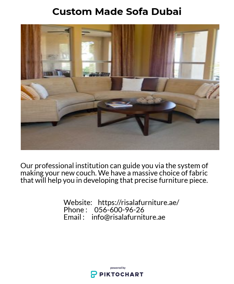 Custom Made Sofa In Abu Dhabi