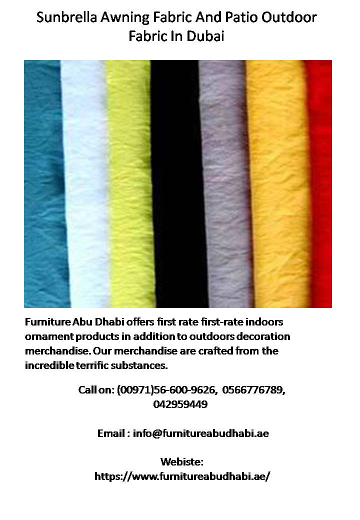 outdoor fabric dubai