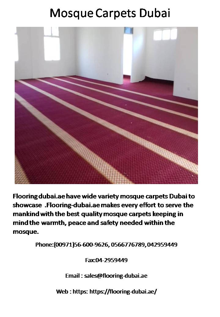 mosque carpets DUBAI