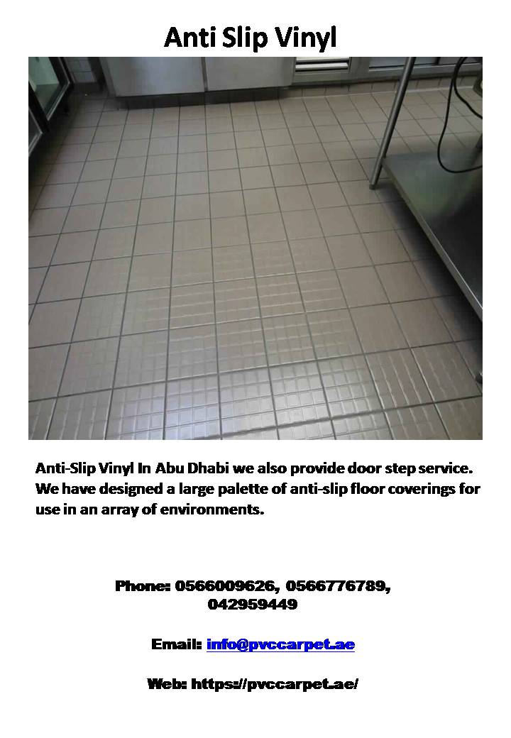 anti slip vinyl dubai