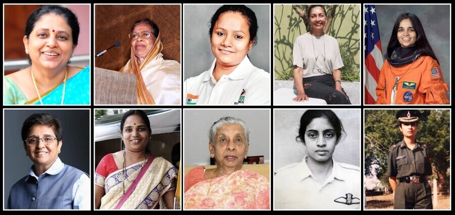 10 Indian Women who were First to Make History in their Fields.