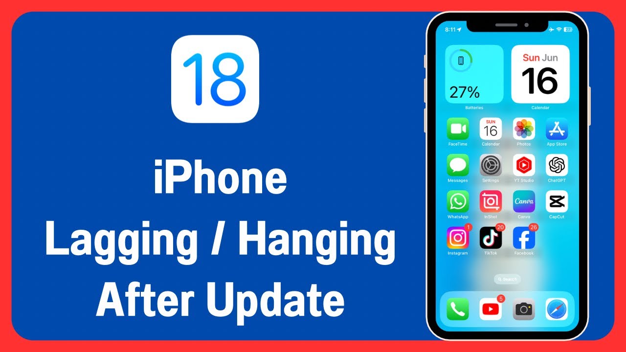 Q. How do I reset my iPhone when it's lagging?