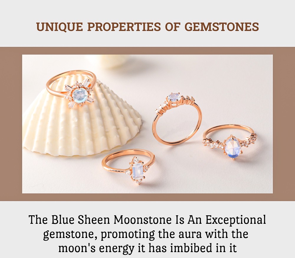 Unique properties of gemstones