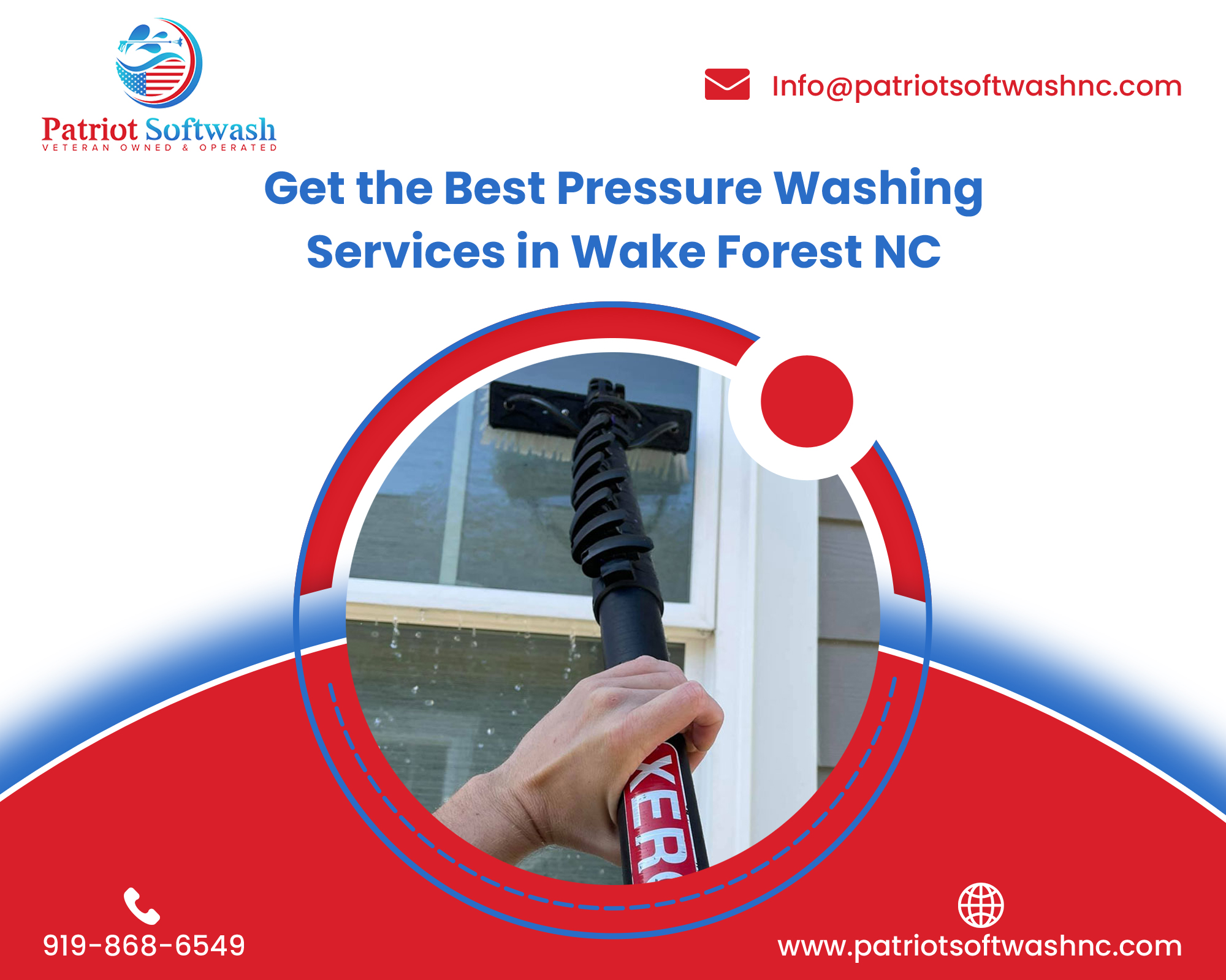 Get the Best Pressure Washing Services in Wake Forest NC