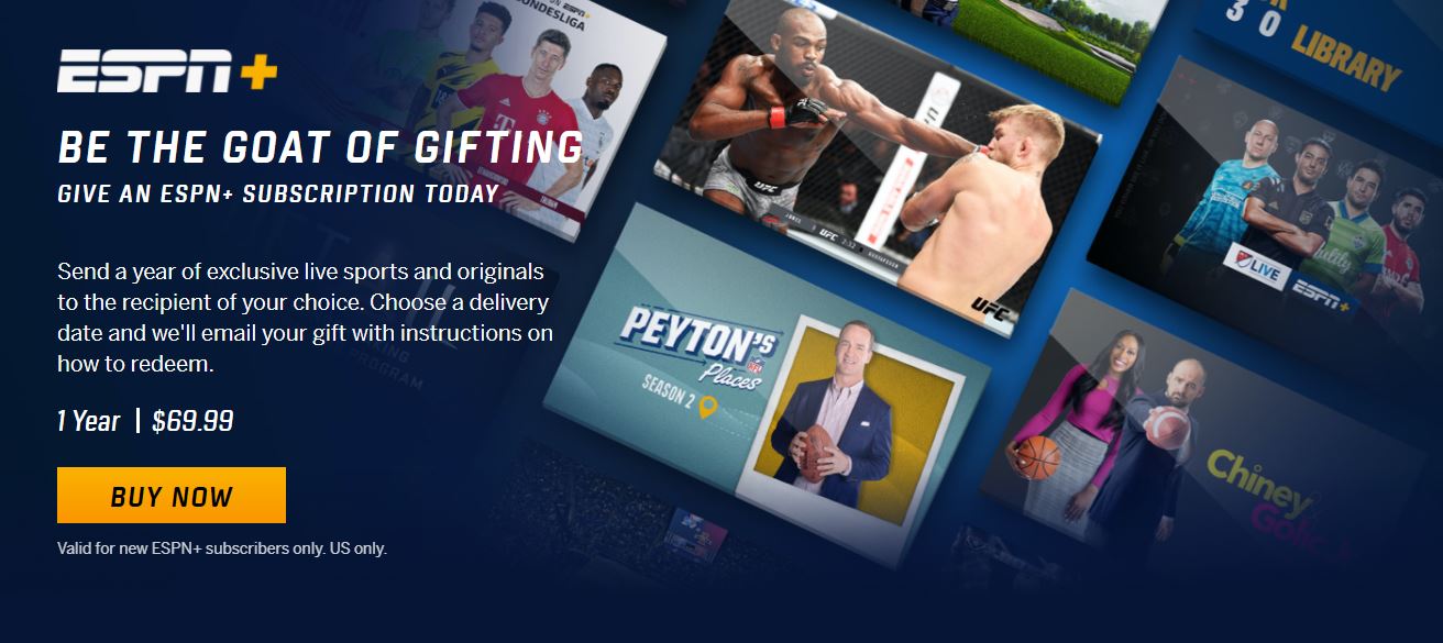 ESPN Plus Deals, Discounts & subscriptions