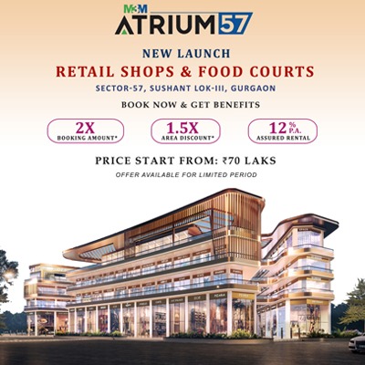 M3M Atrium 57 | M3M New Launch Sector 57