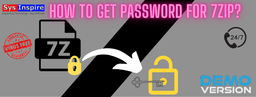 How to get password for 7zip?