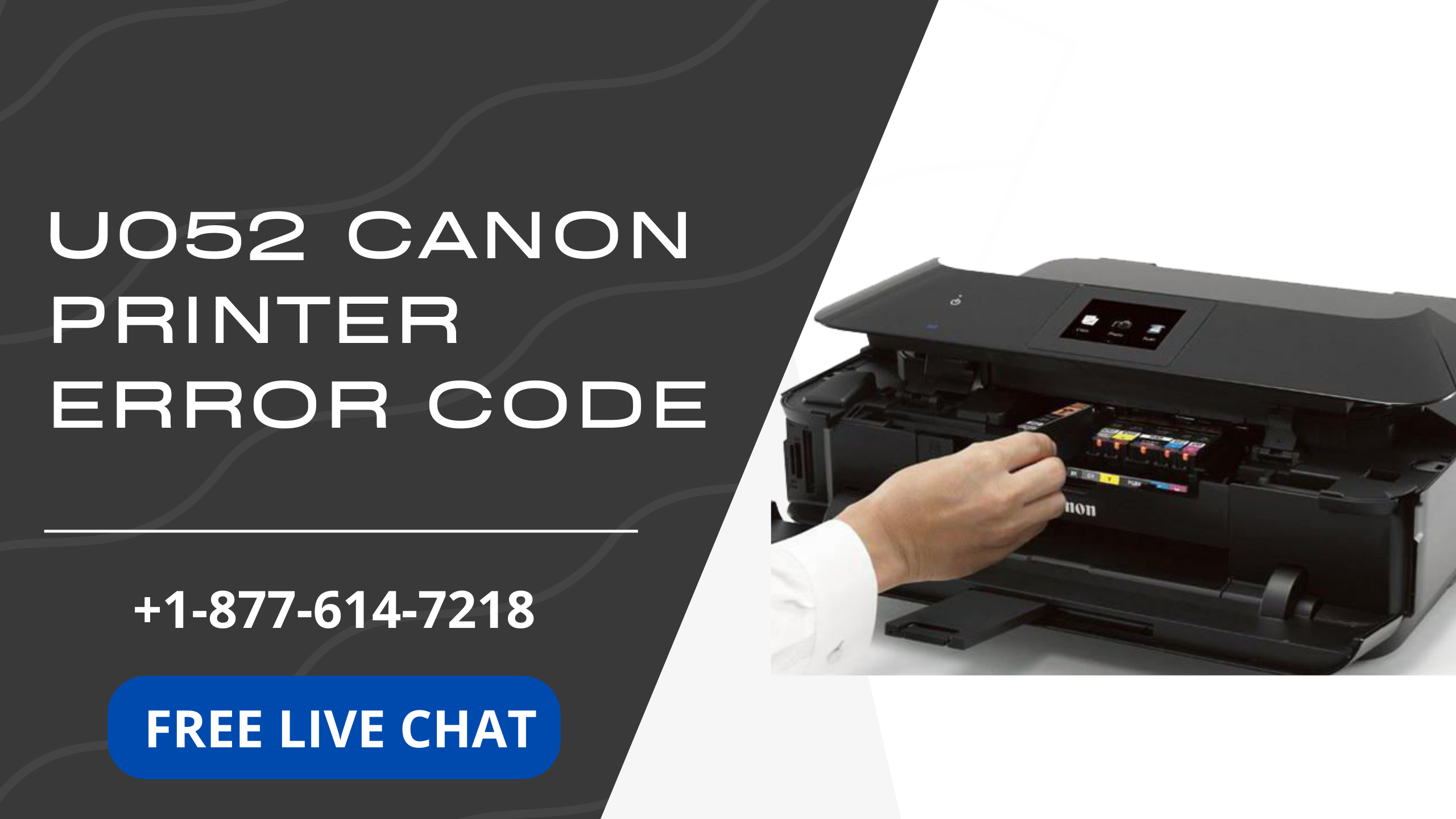 Fix Canon Printer U052 Error Code