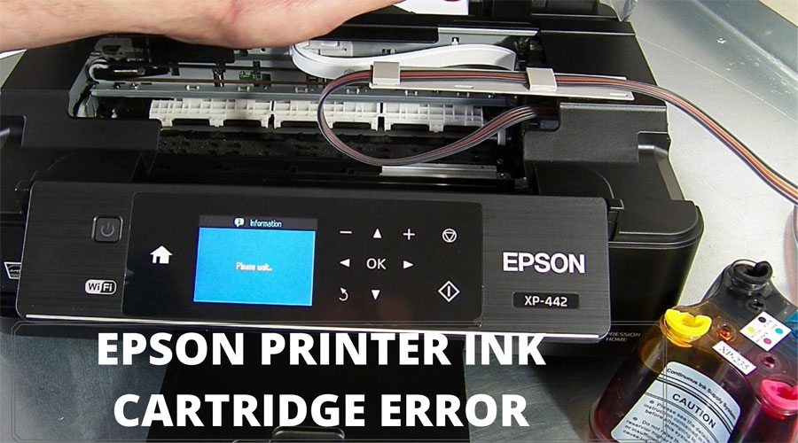 Solution to fix Epson Printer Ink Cartridge Error