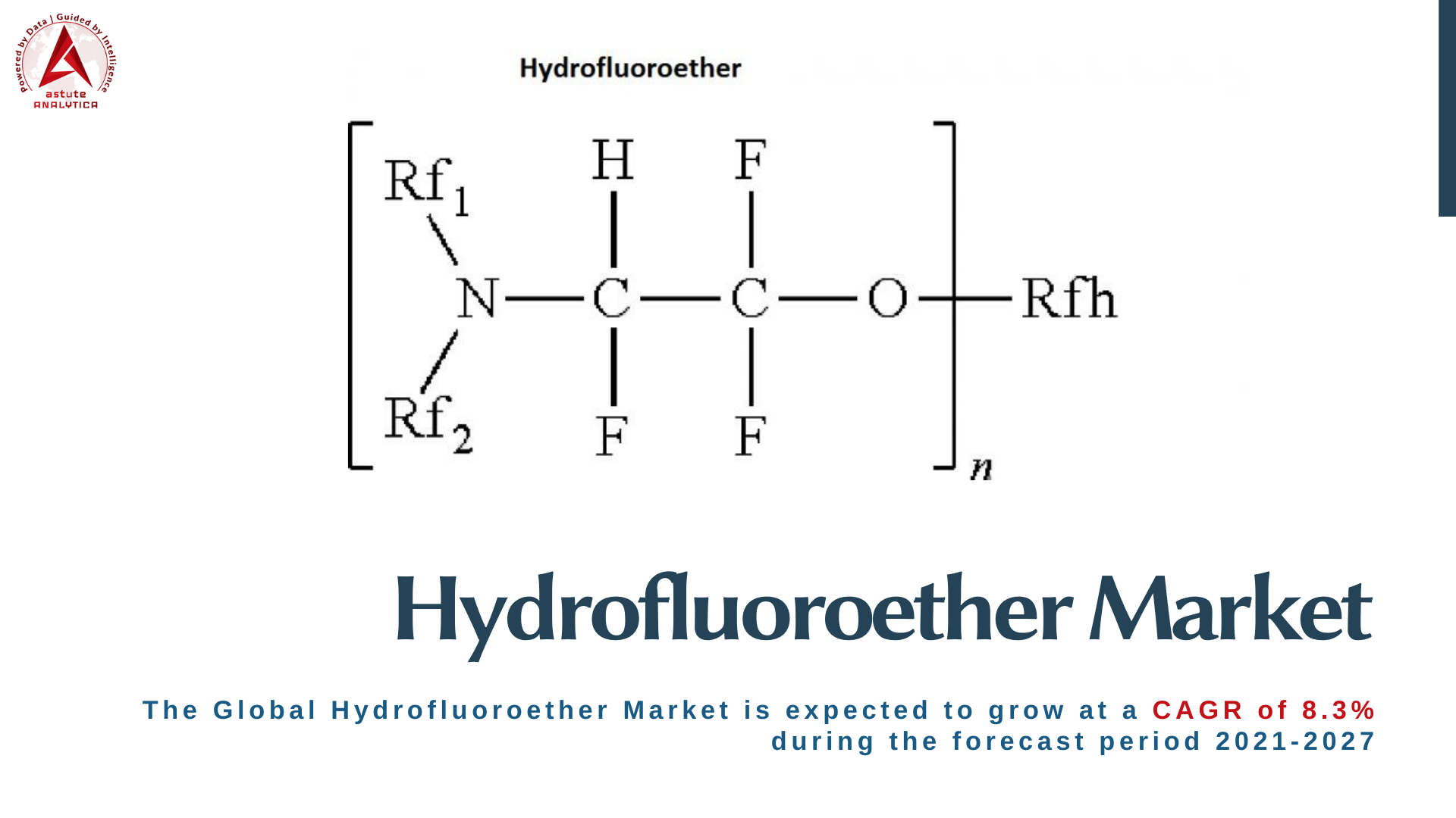 Hydrofluoroether Market To Experience Growth During 2021-2027