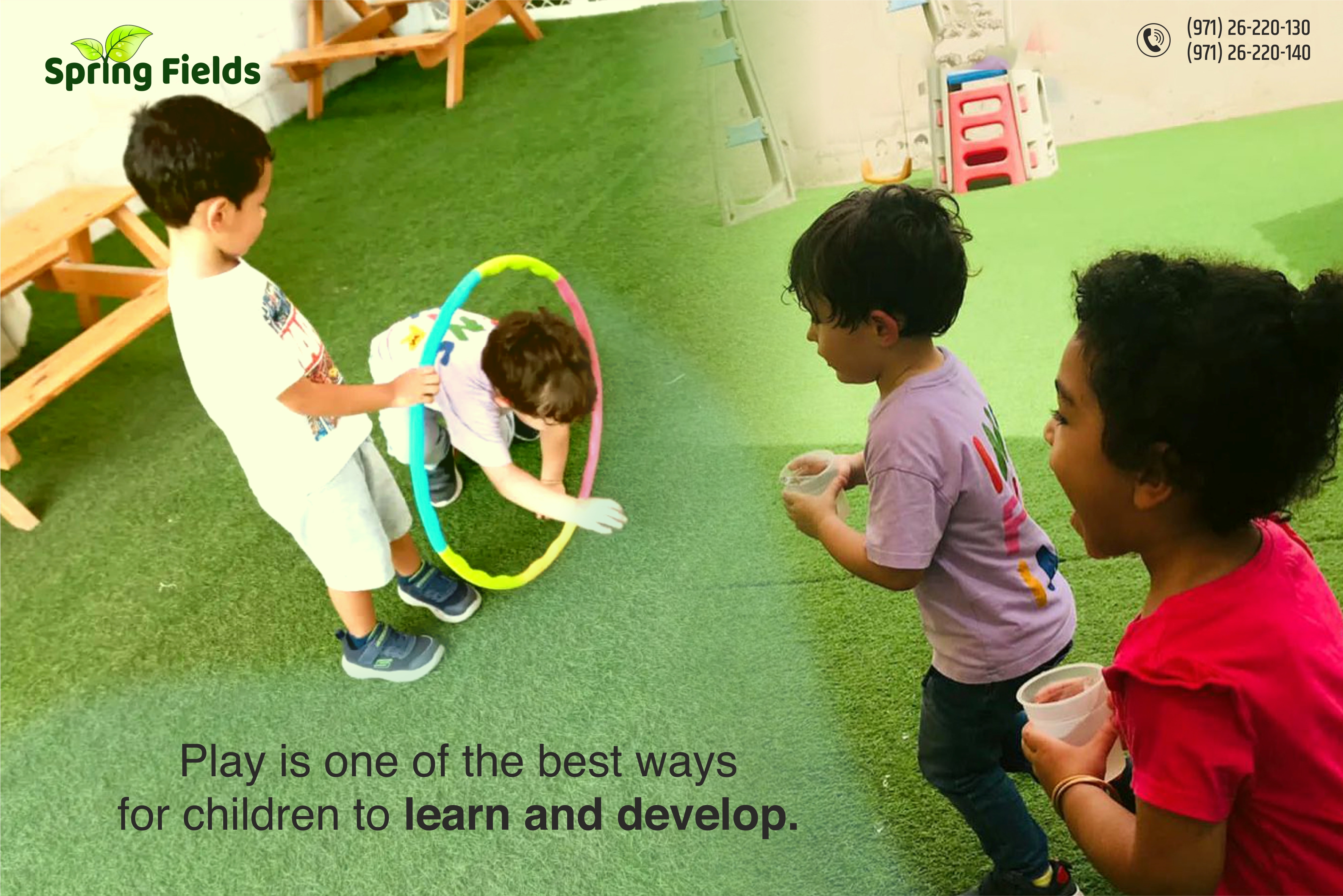 Best Child Care Center in Abu Dhabi - Spring Fields