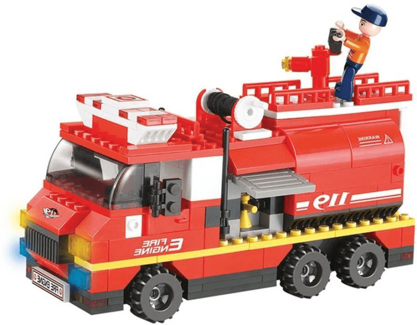 Building block toys for learning and playing.